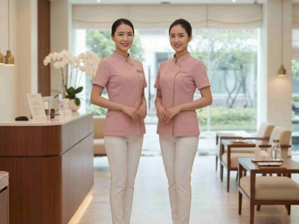 spa and salon Uniforms UAE.